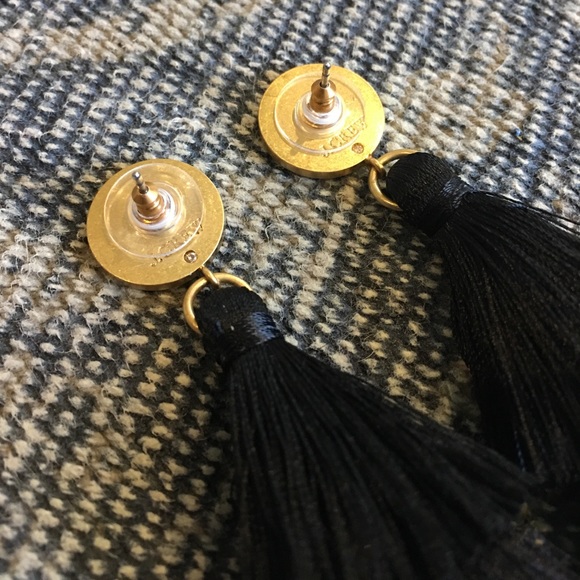 J. Crew Tiered Tassel Earrings - Picture 3 of 3